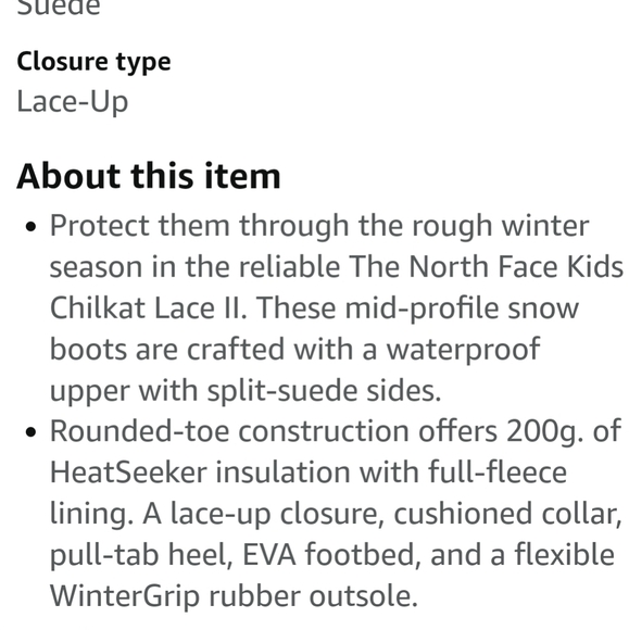 The North Face Chilkat Lace Up Boot - Picture 14 of 15